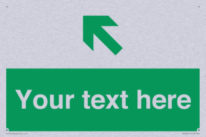 Custom Safe condition: Green Up left arrow